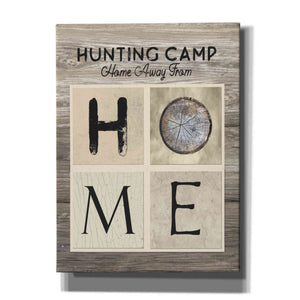 'Hunting Camp Home Away From Home' by Lori Deiter, Canvas Wall Art