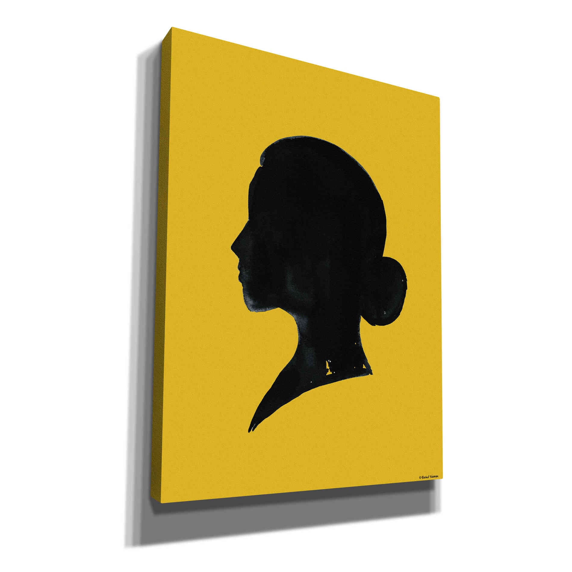 'Mustard Yellow Collection 1' by Rachel Nieman, Canvas Wall Art