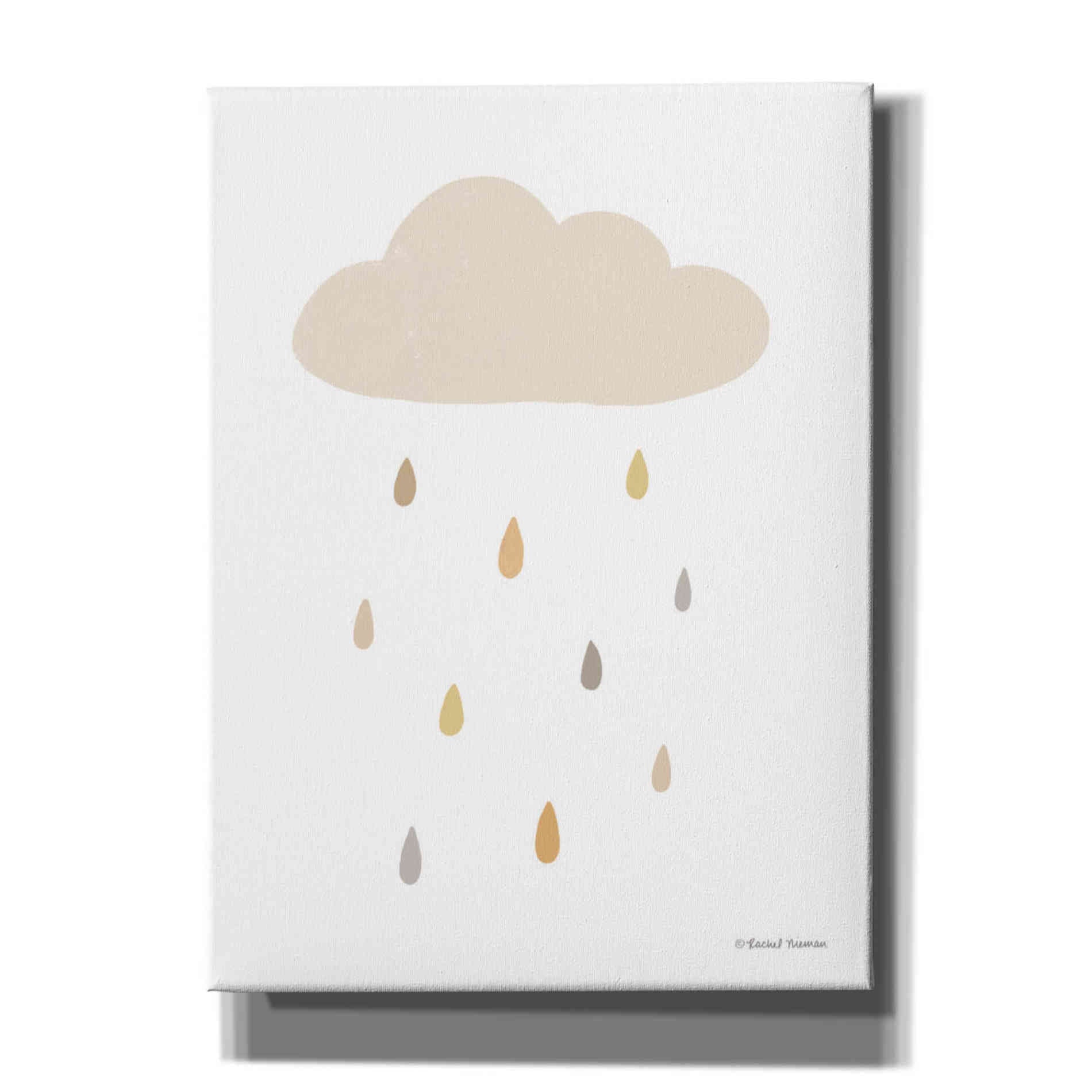 'Happy Cloud' by Rachel Nieman, Canvas Wall Art