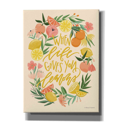 Image of 'When Life Gives You Lemons' by Rachel Nieman, Canvas Wall Art