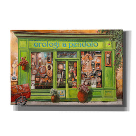 'Orologi a Pendolo' by Guido Borelli, Canvas Wall Art