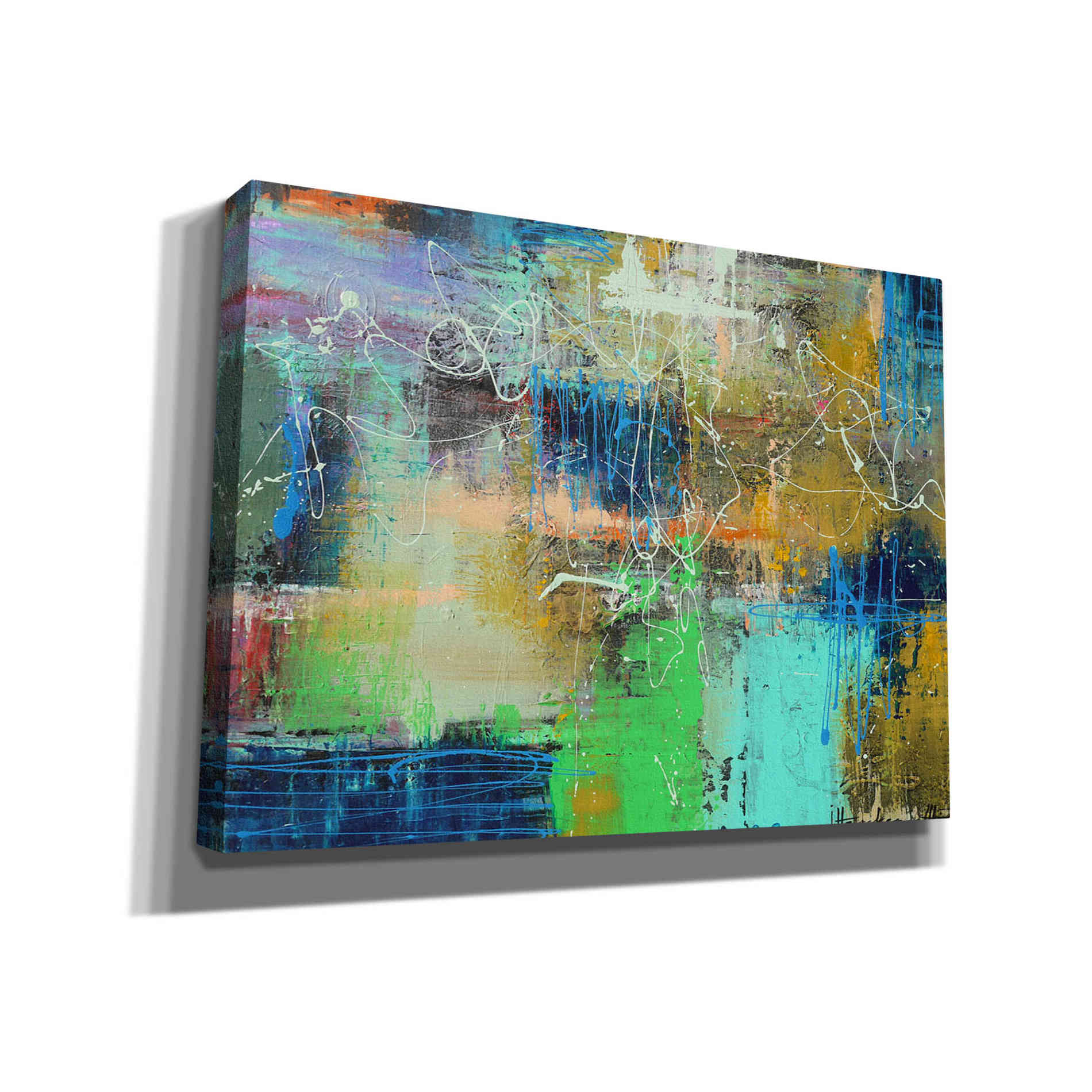'City Reflection' by Ingeborg Herckenrath, Canvas Wall Art