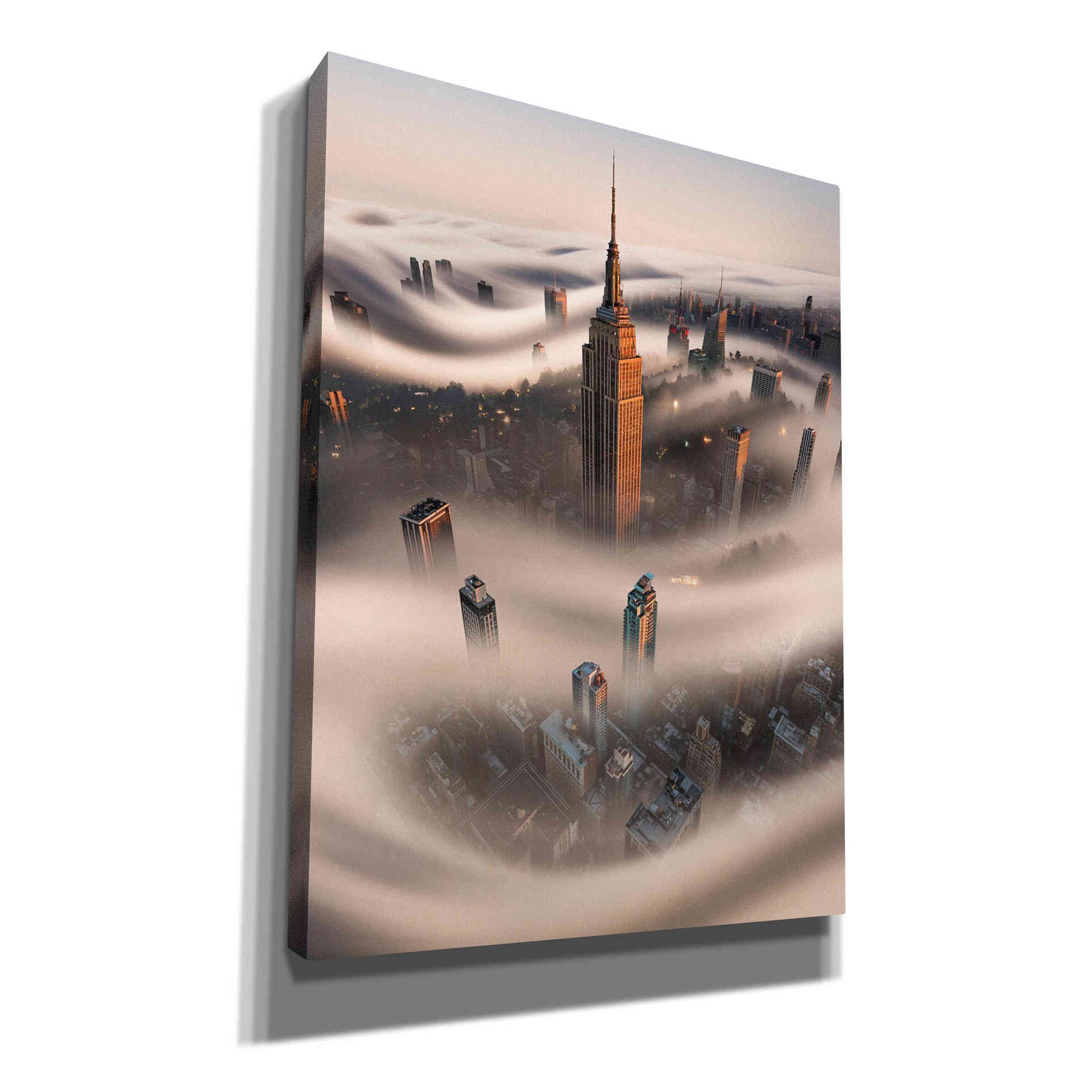 'Empire Fog' by Bruce Getty, Canvas Wall Art
