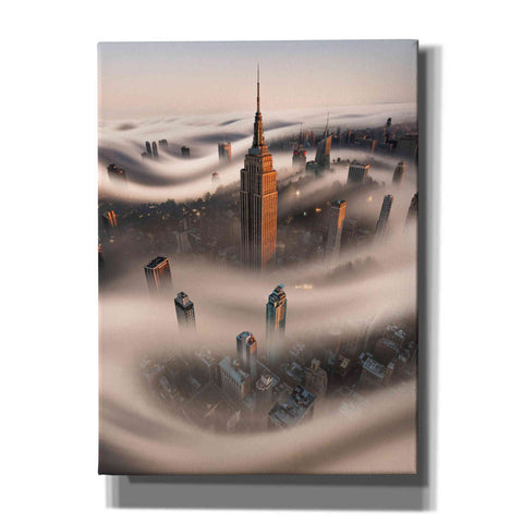 'Empire Fog' by Bruce Getty, Canvas Wall Art