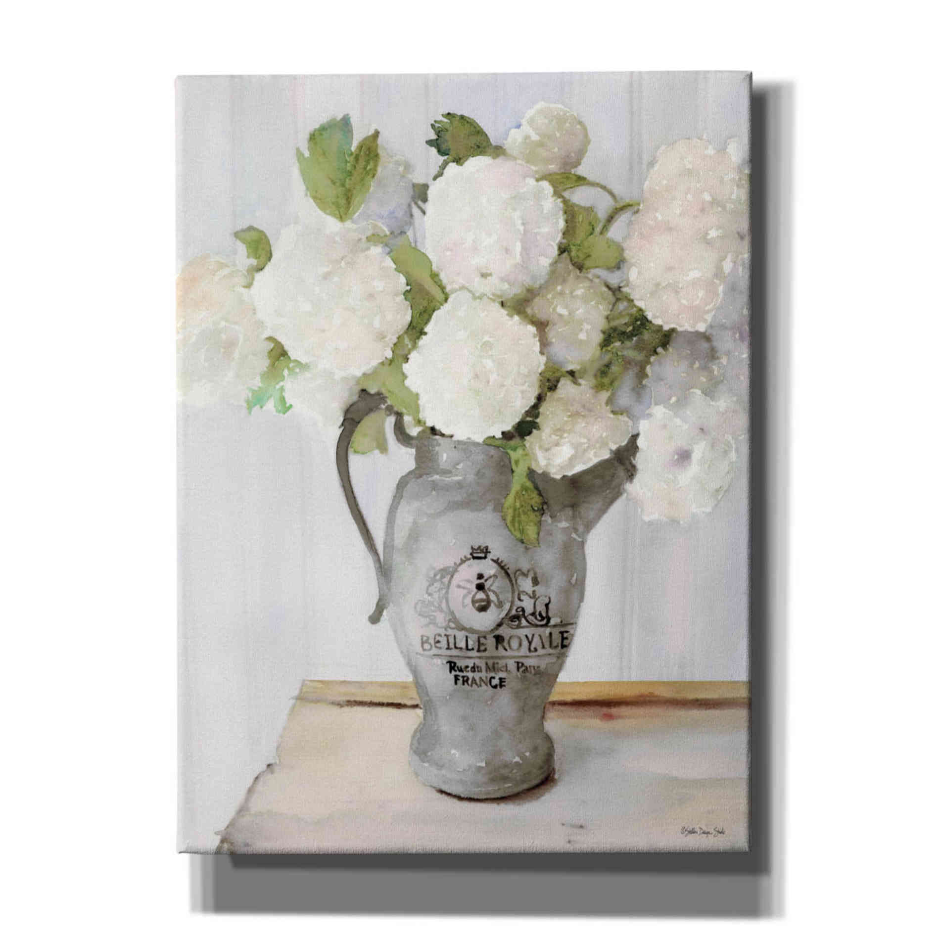 'Parisian Pot 2' by Stellar Design Studio, Canvas Wall Art