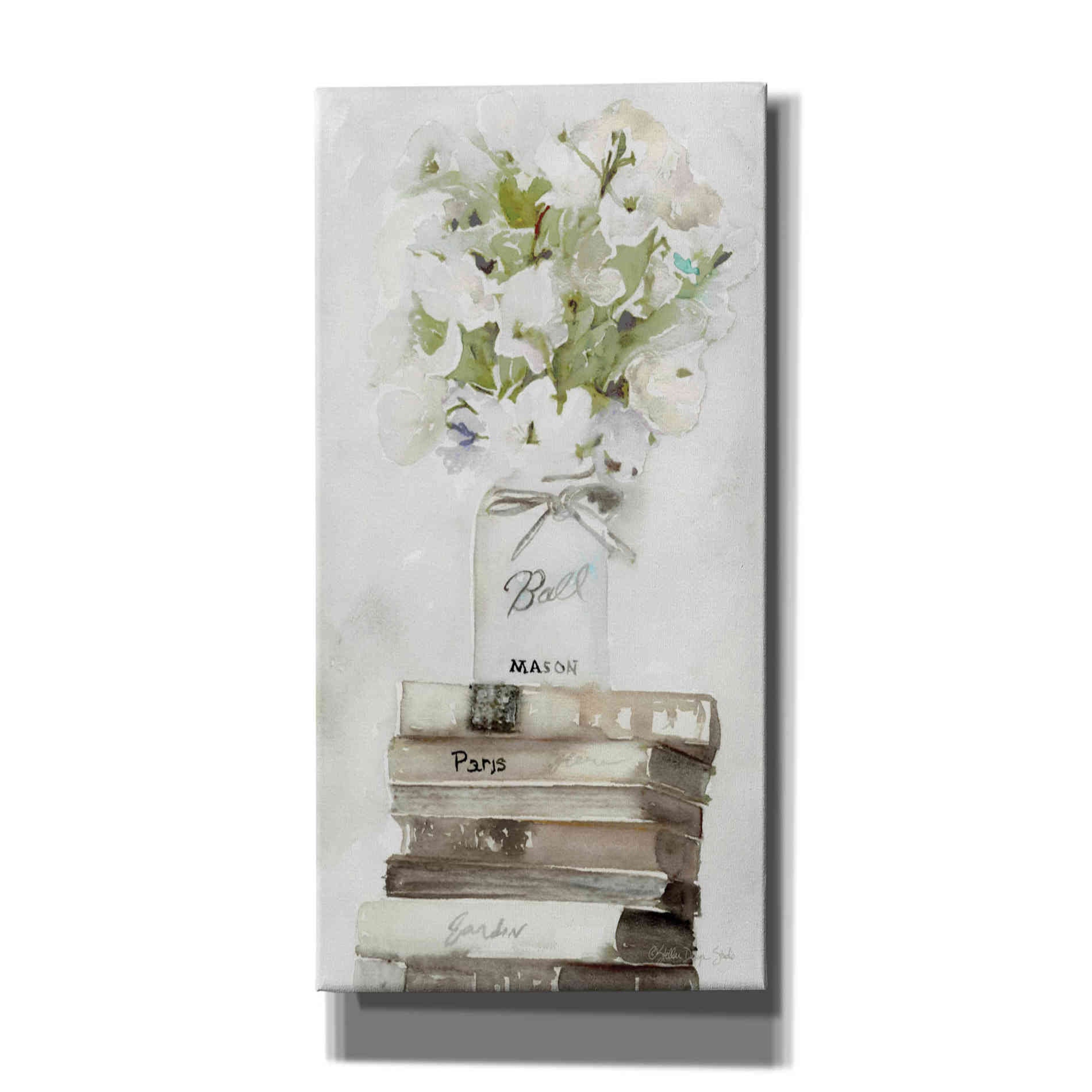 'Parisian Pot 4' by Stellar Design Studio, Canvas Wall Art