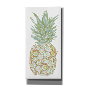 'Sketchy Pineapple 2' by Stellar Design Studio, Canvas Wall Art