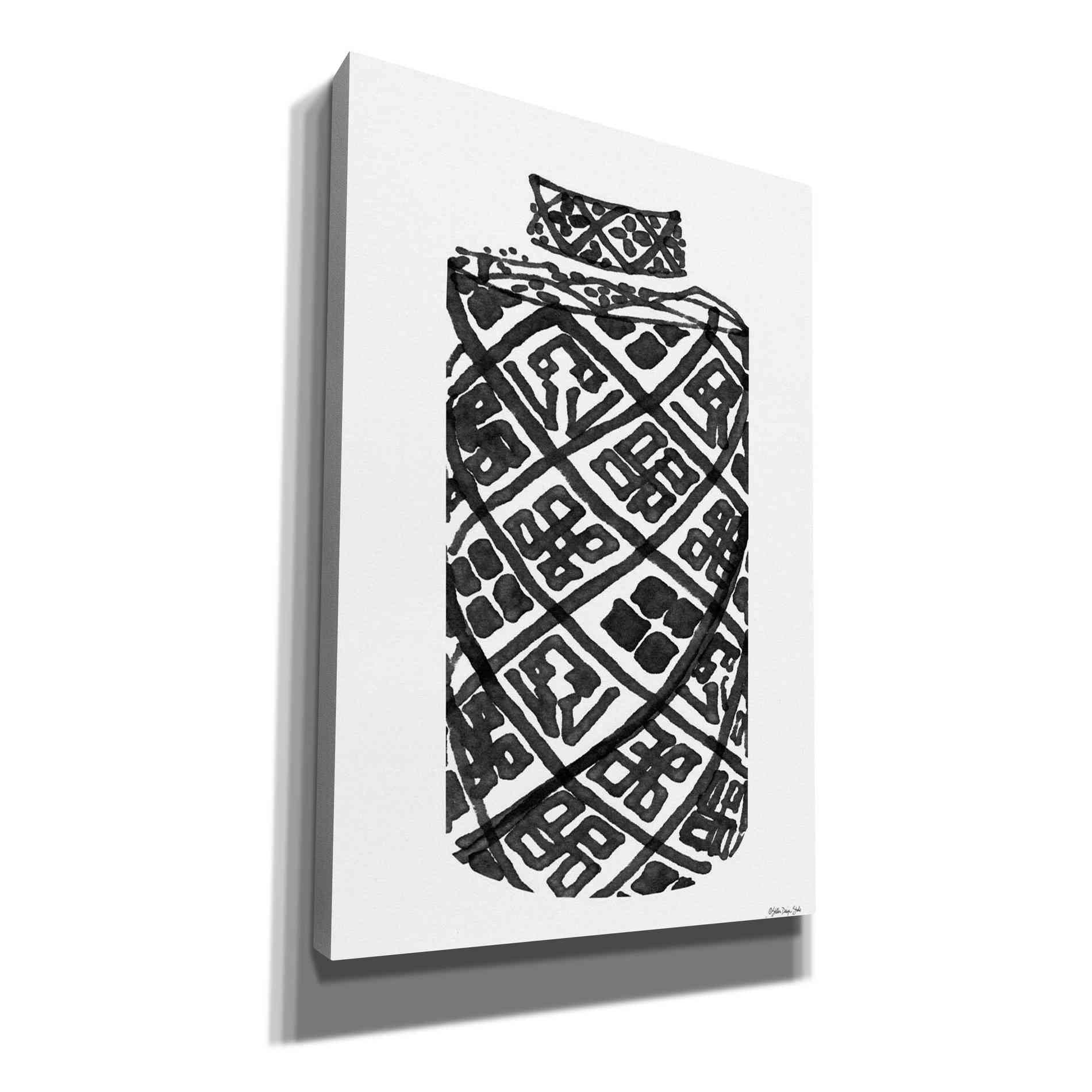 'Tile Vase 2' by Stellar Design Studio, Canvas Wall Art