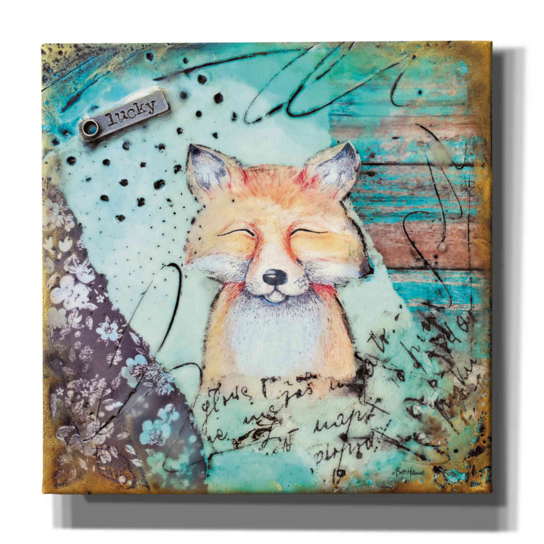 'Woodland Whimsy 2' by Britt Hallowell, Canvas Wall Art