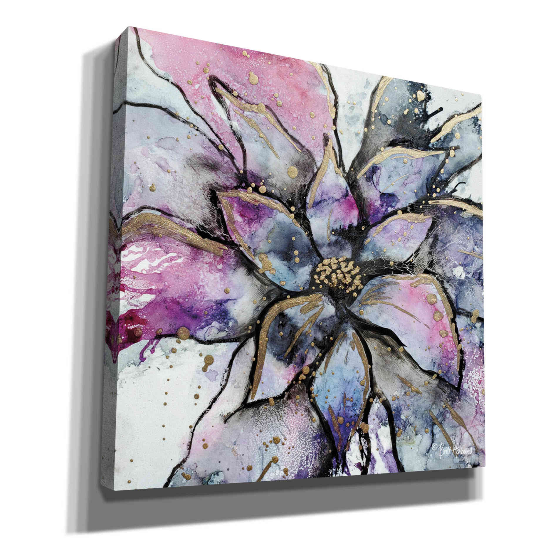 'Blooming 3' by Britt Hallowell, Canvas Wall Art