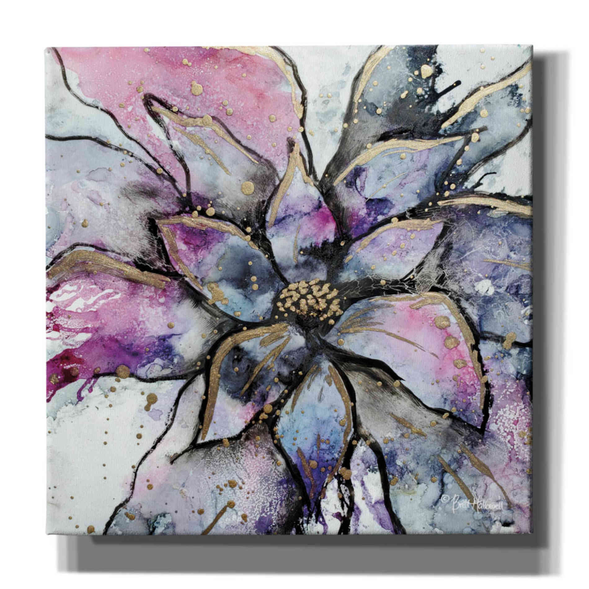 'Blooming 3' by Britt Hallowell, Canvas Wall Art