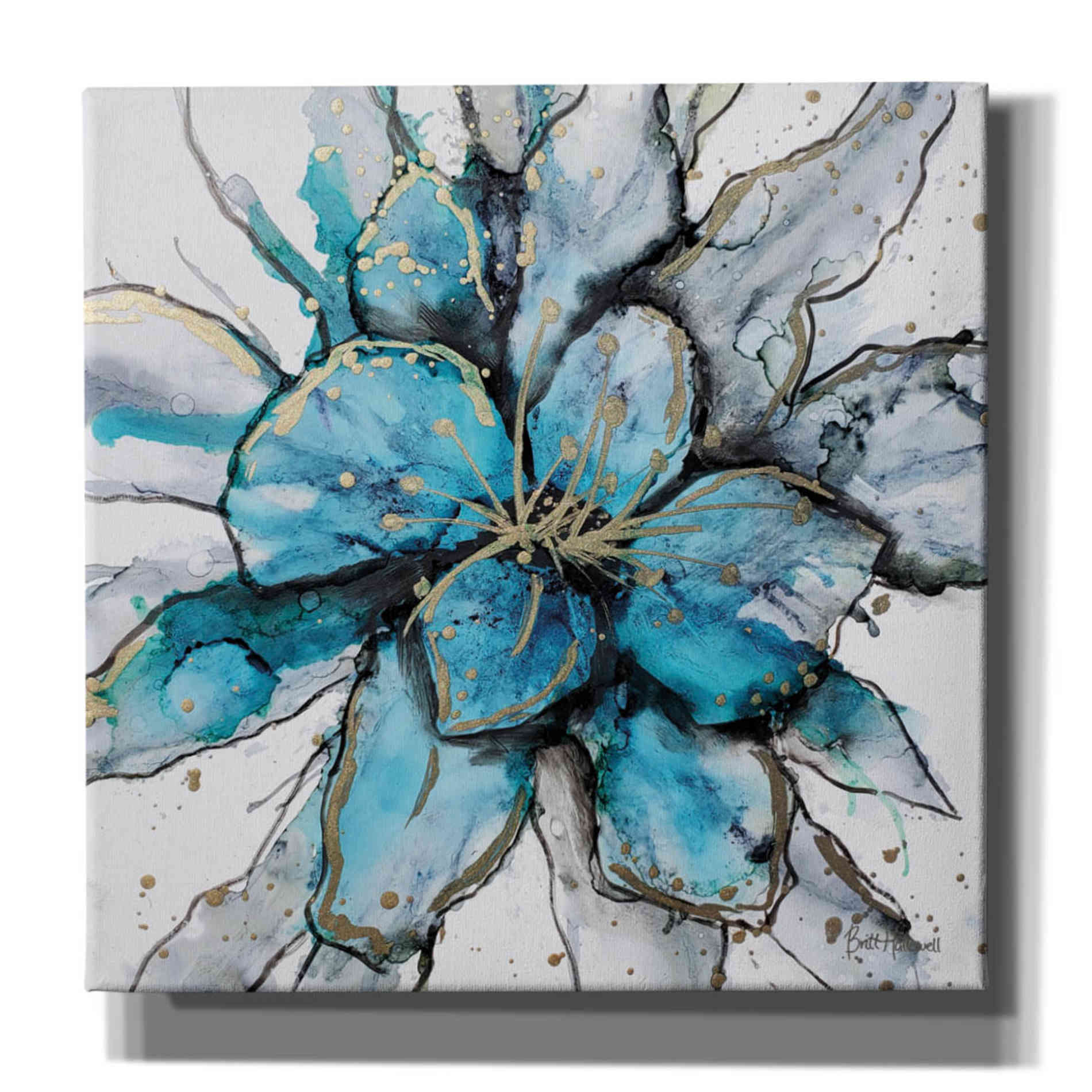'Blooming 2' by Britt Hallowell, Canvas Wall Art