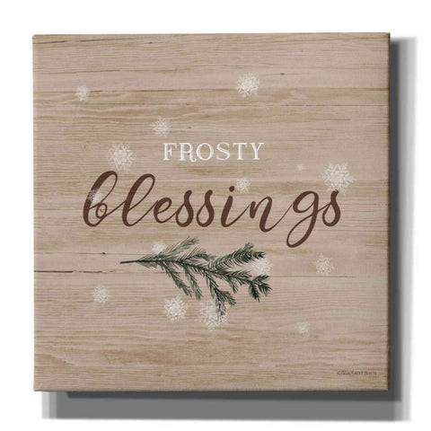 Image of 'Frosty Blessings I' by Bluebird Barn, Canvas Wall Art