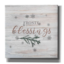 'Frosty Blessings II' by Bluebird Barn, Canvas Wall Art