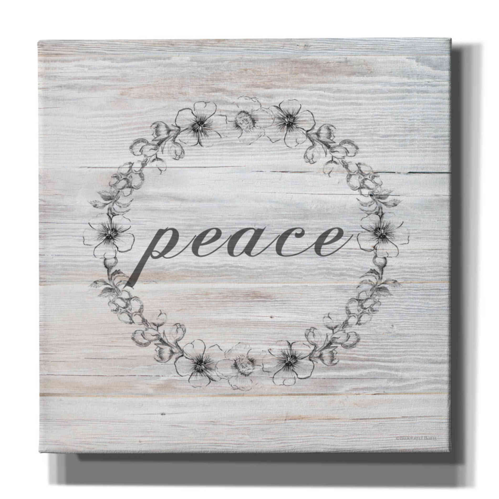 'Peace' by Bluebird Barn, Canvas Wall Art