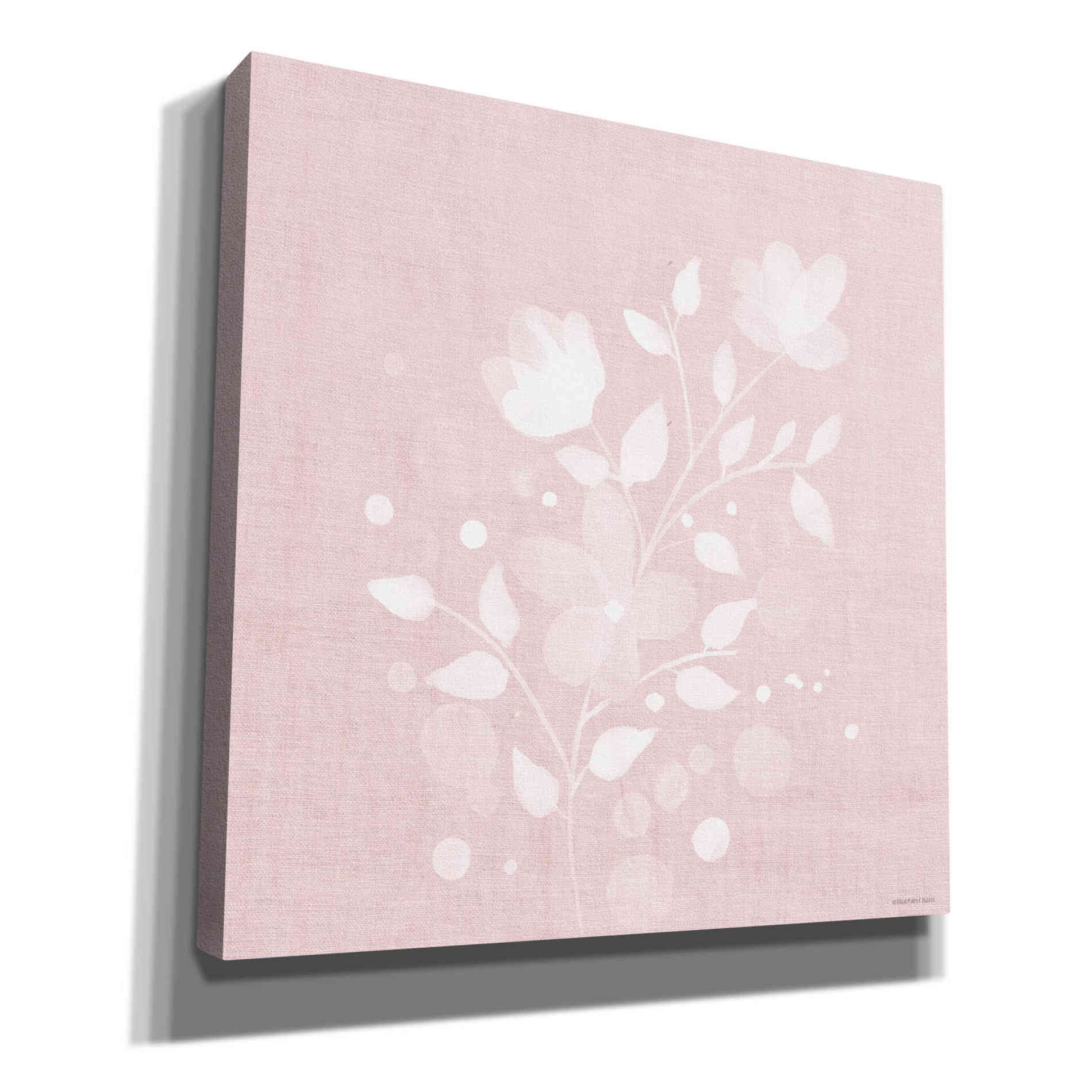 'Pink Flower Bunch II' by Bluebird Barn, Canvas Wall Art