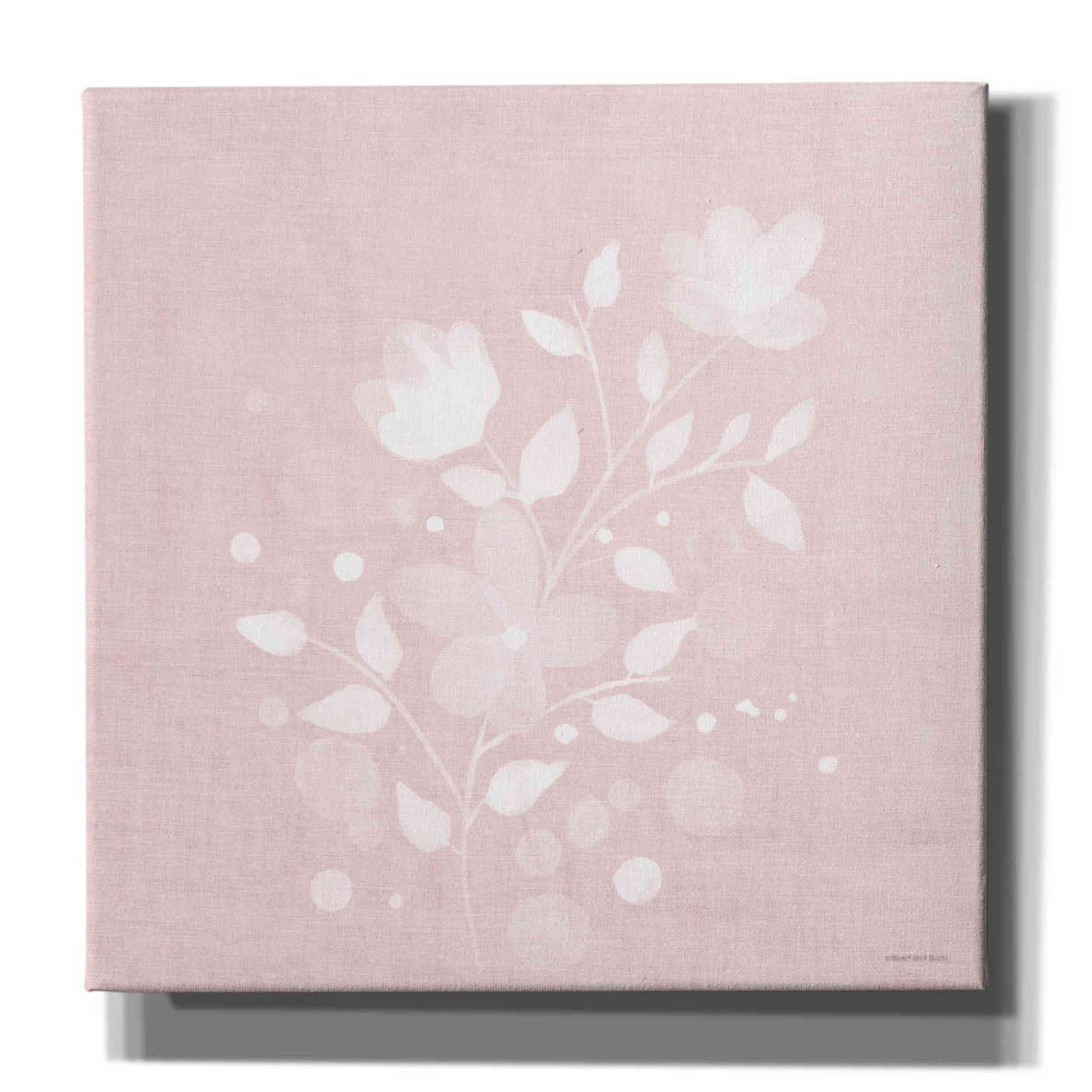 'Pink Flower Bunch II' by Bluebird Barn, Canvas Wall Art