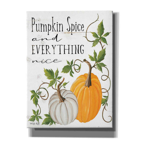 Image of 'Pumpkin Spice and Everything Nice' by Cindy Jacobs, Canvas Wall Art