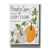 'Pumpkin Spice and Everything Nice' by Cindy Jacobs, Canvas Wall Art
