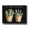 'We Stick Together Cactus' by Cindy Jacobs, Canvas Wall Art