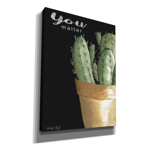 'You Matter Cactus' by Cindy Jacobs, Canvas Wall Art