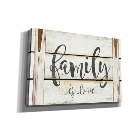 Image of 'Family is Love II' by Cindy Jacobs, Canvas Wall Art