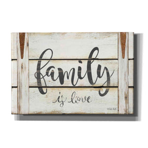 'Family is Love II' by Cindy Jacobs, Canvas Wall Art
