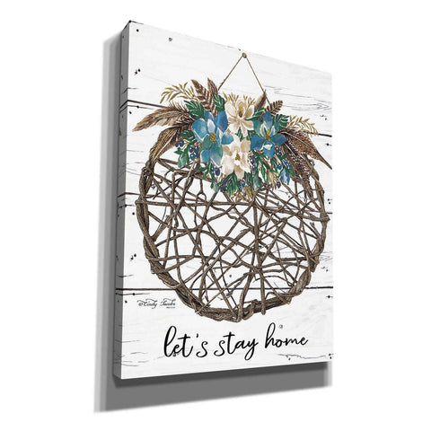 Image of 'Let's Stay Home' by Cindy Jacobs, Canvas Wall Art