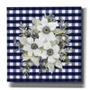 'Navy Floral I' by Cindy Jacobs, Canvas Wall Art