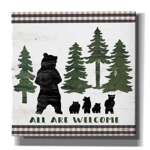 Image of 'All Are Welcome Lodge' by Cindy Jacobs, Canvas Wall Art