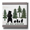 'All Are Welcome Lodge' by Cindy Jacobs, Canvas Wall Art