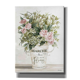 'Spring Peonies I' by Cindy Jacobs, Canvas Wall Art