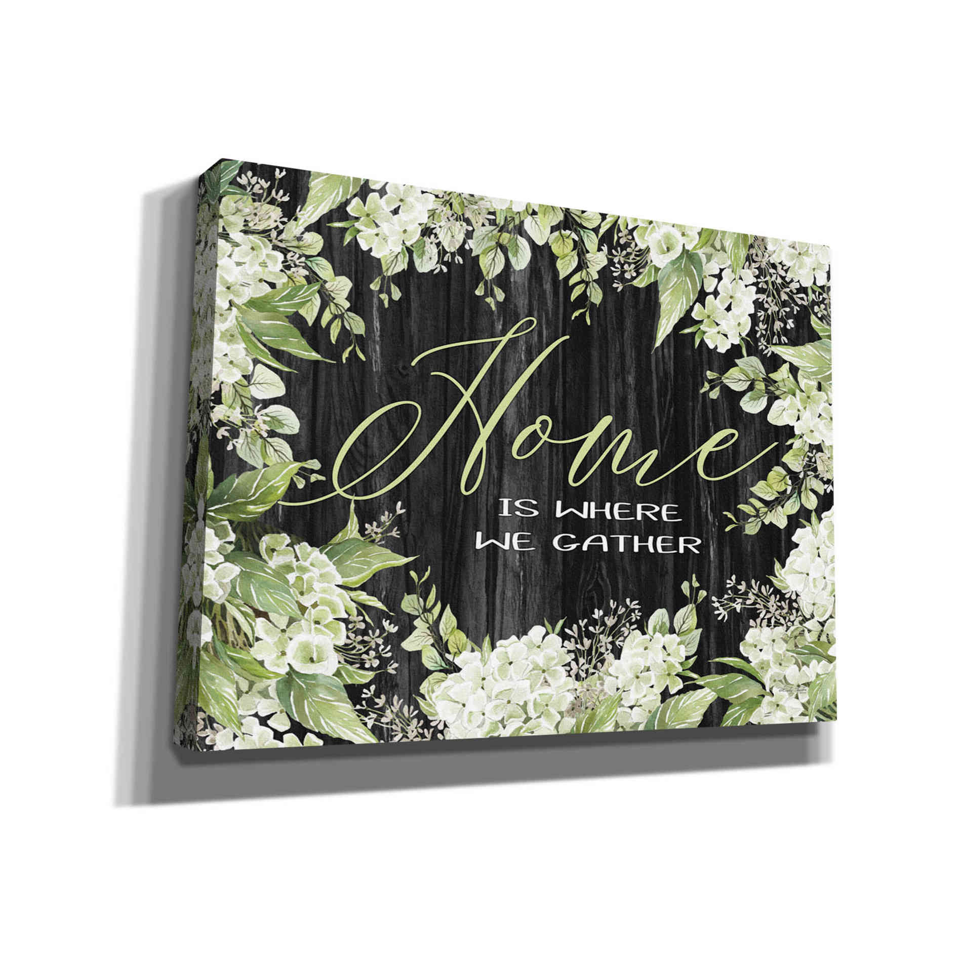 'Home is Where We Gather' by Cindy Jacobs, Canvas Wall Art