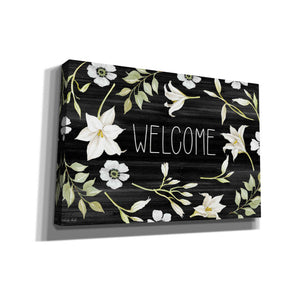 'Welcome Lilies' by Cindy Jacobs, Canvas Wall Art