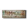 'Farmhouse Colorful' by Cindy Jacobs, Canvas Wall Art