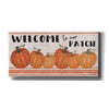 'Welcome to Our Pumpkin Patch' by Cindy Jacobs, Canvas Wall Art