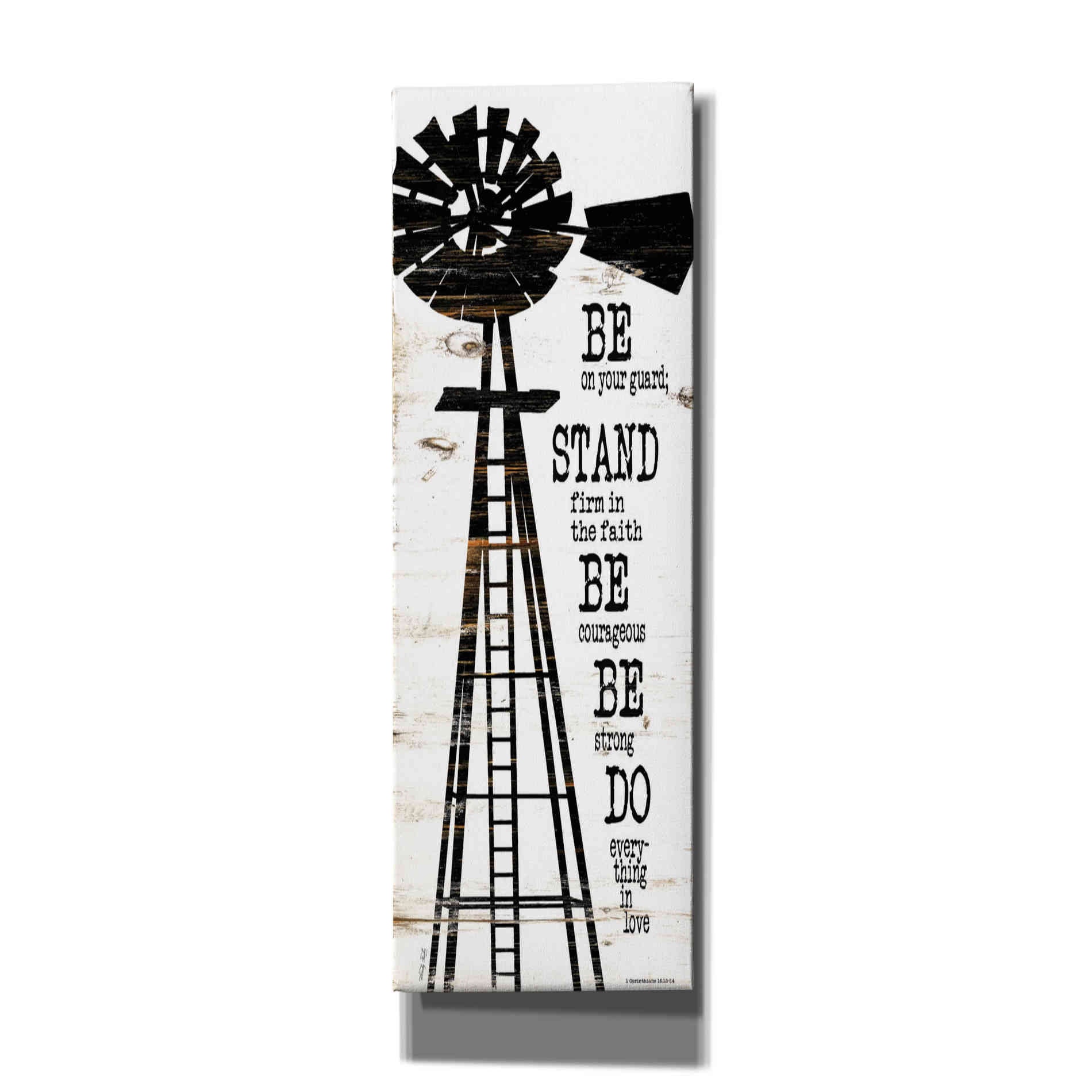 'Windmill Be On Your Guard' by Cindy Jacobs, Canvas Wall Art