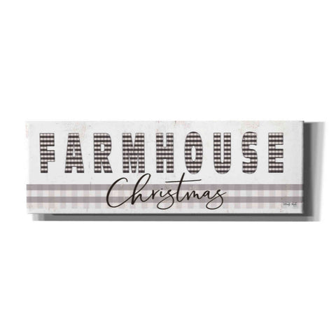 Image of 'Farmhouse Christmas' by Cindy Jacobs, Canvas Wall Art
