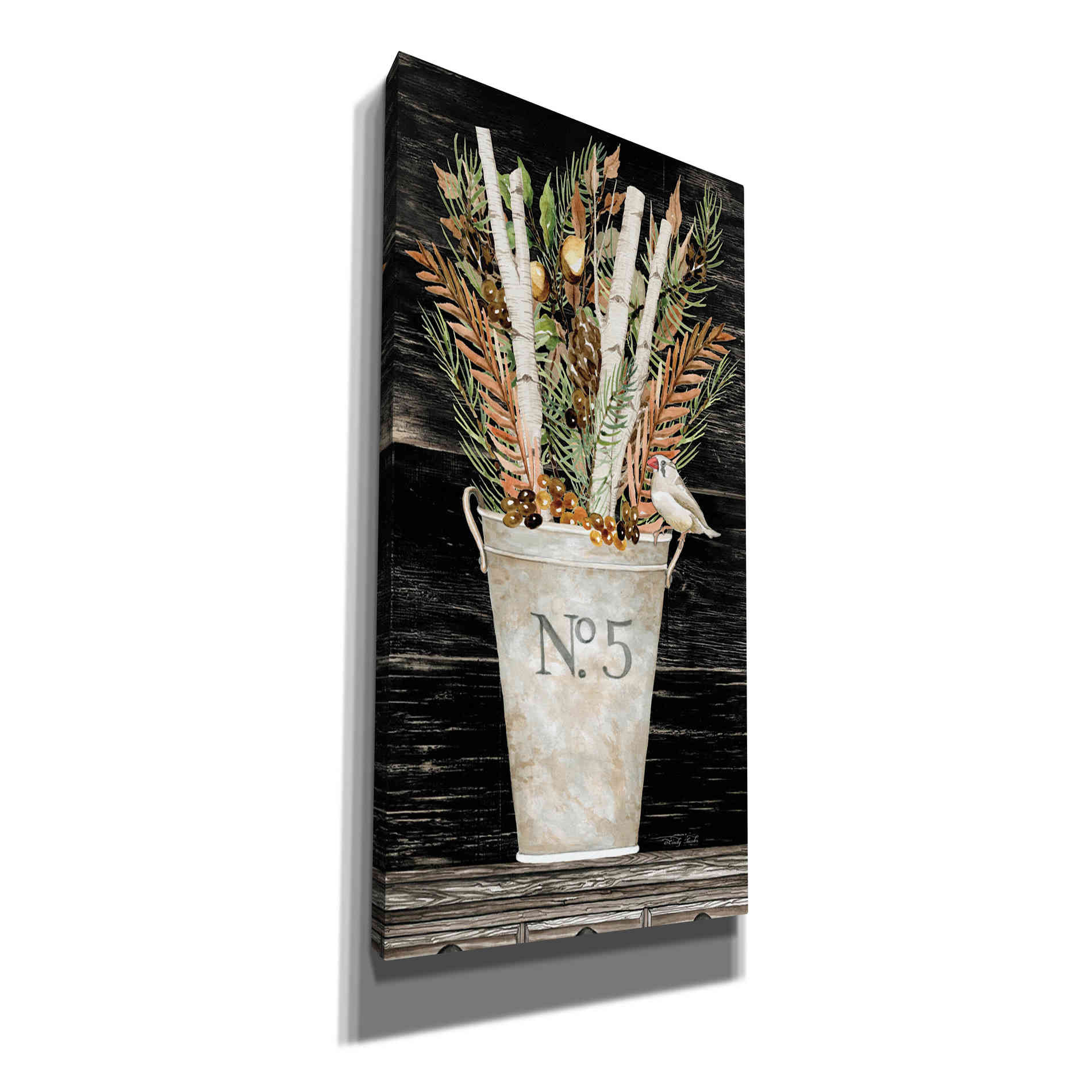 'Fall No. 5 Bouquet' by Cindy Jacobs, Canvas Wall Art