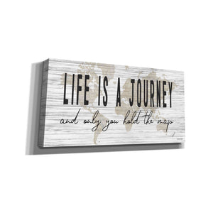 'Life is a Journey' by Cindy Jacobs, Canvas Wall Art