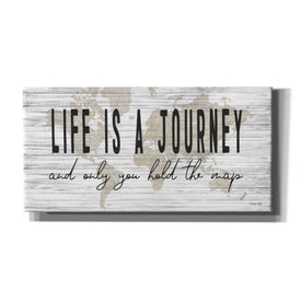 'Life is a Journey' by Cindy Jacobs, Canvas Wall Art