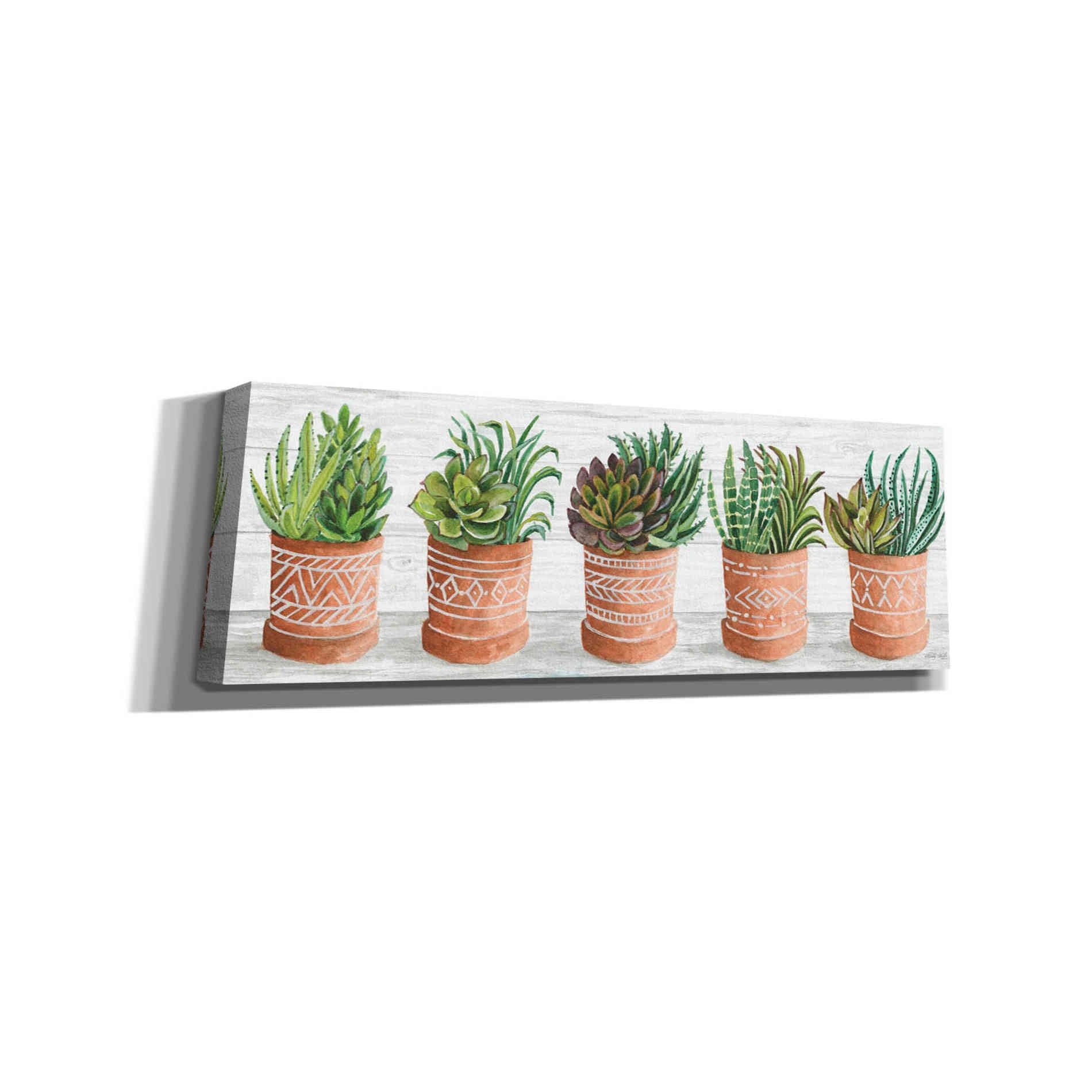 'Terracotta Pots II' by Cindy Jacobs, Canvas Wall Art