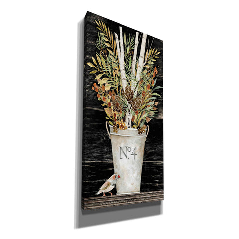 Image of 'No. 4 Fall Flowers and Birch 1' by Cindy Jacobs, Canvas Wall Art