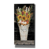 'No. 5 Fall Flowers and Birch 1' by Cindy Jacobs, Canvas Wall Art