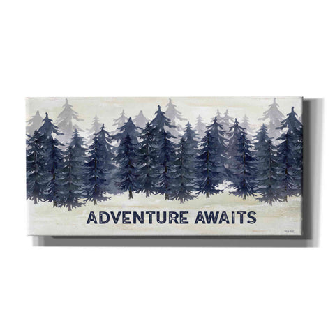 Image of 'Navy Trees Adventure' by Cindy Jacobs, Canvas Wall Art