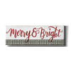 'Merry & Bright Gingham' by Cindy Jacobs, Canvas Wall Art