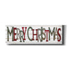 'Merry Christmas Sign' by Cindy Jacobs, Canvas Wall Art