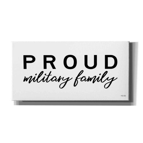 Image of 'Proud Military Family' by Cindy Jacobs, Canvas Wall Art