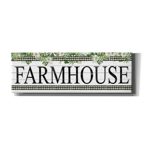 'Farmhouse Floral' by Cindy Jacobs, Canvas Wall Art