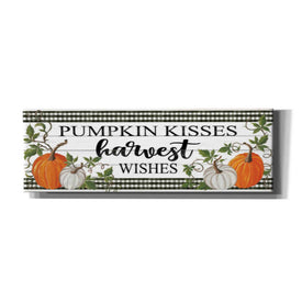 'Pumpkin Kisses' by Cindy Jacobs, Canvas Wall Art
